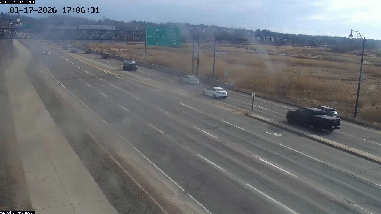 Web Cam image of Moncton (Gunningsville Bridge)