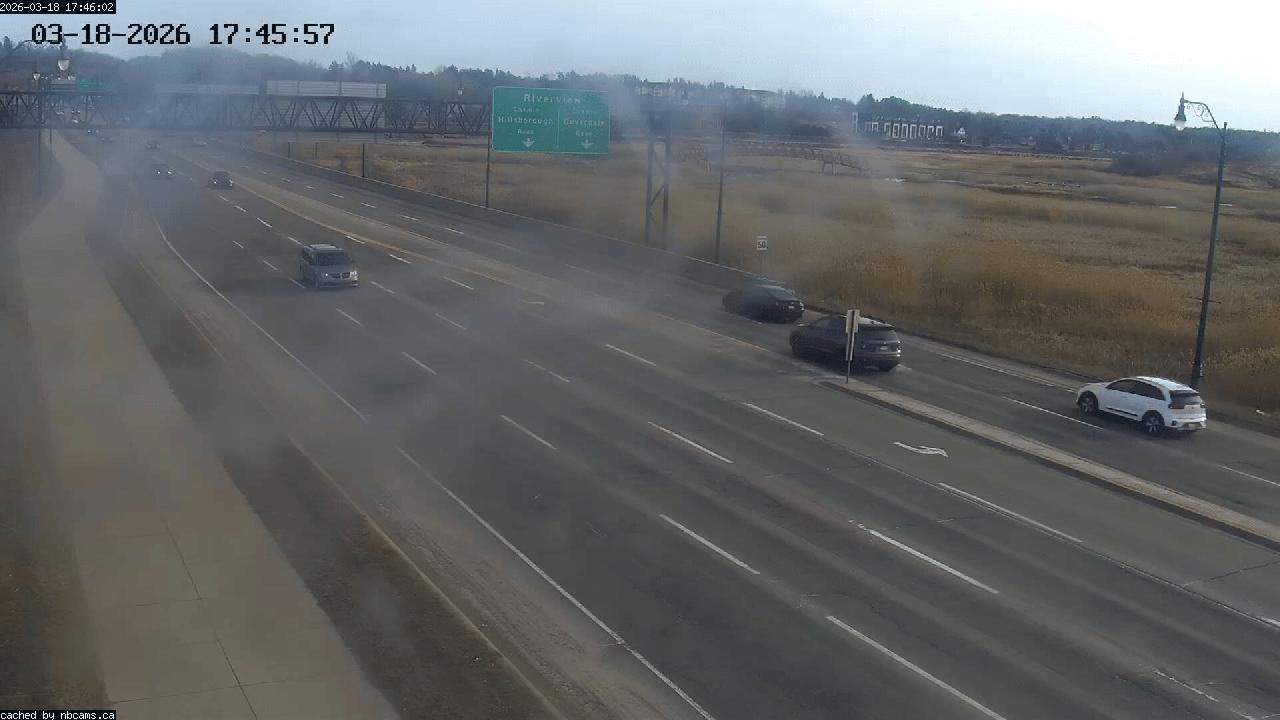 Web Cam image of Moncton (Gunningsville Bridge)