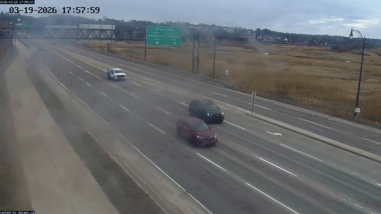 Web Cam image of Moncton (Gunningsville Bridge)