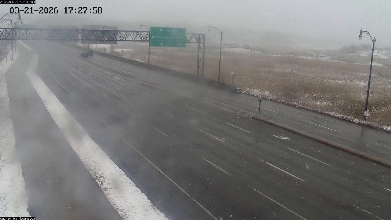 Web Cam image of Moncton (Gunningsville Bridge)