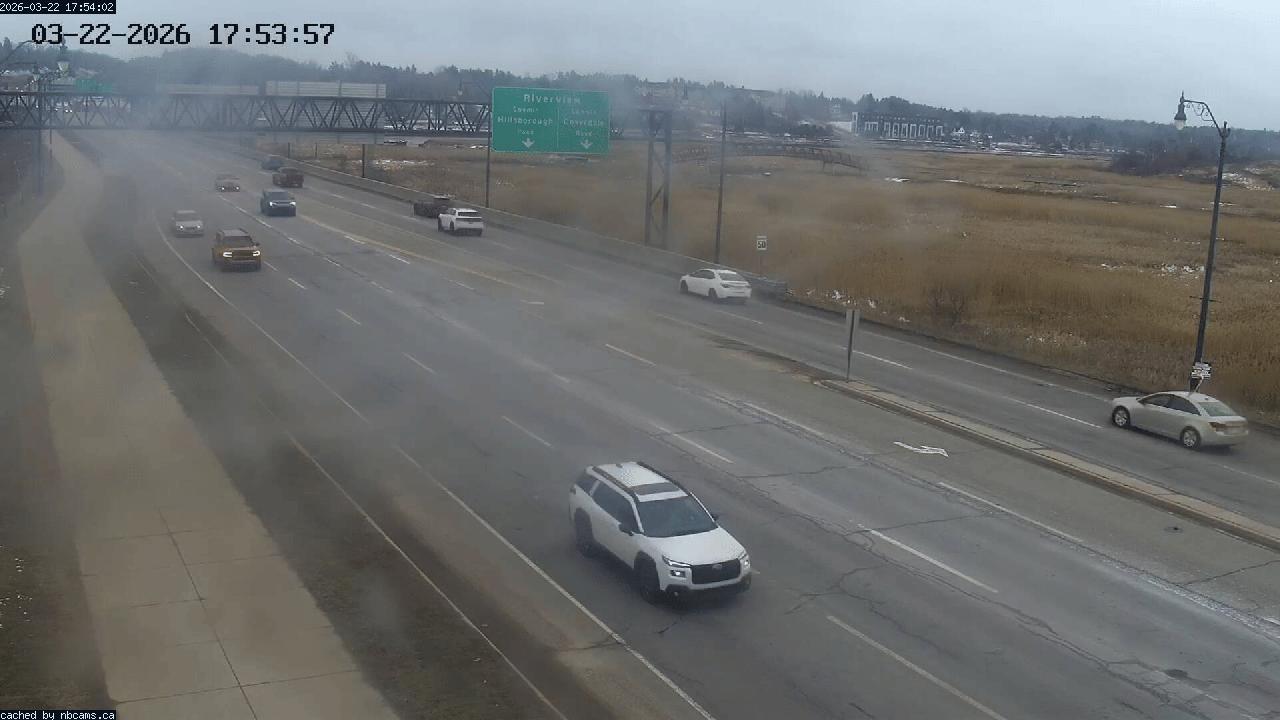 Web Cam image of Moncton (Gunningsville Bridge)