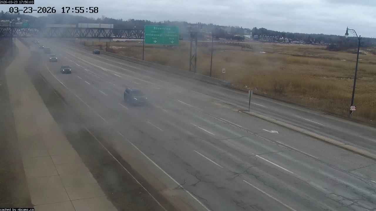 Web Cam image of Moncton (Gunningsville Bridge)