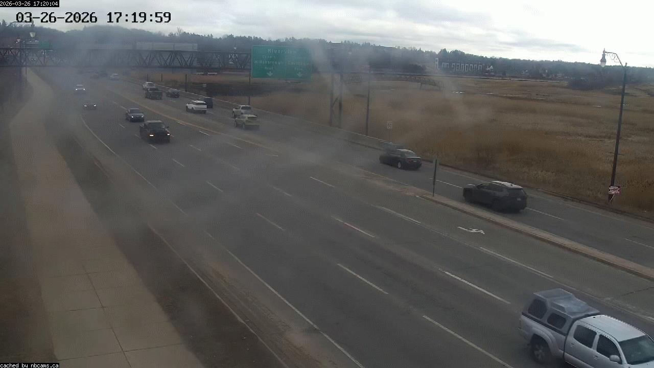 Web Cam image of Moncton (Gunningsville Bridge)