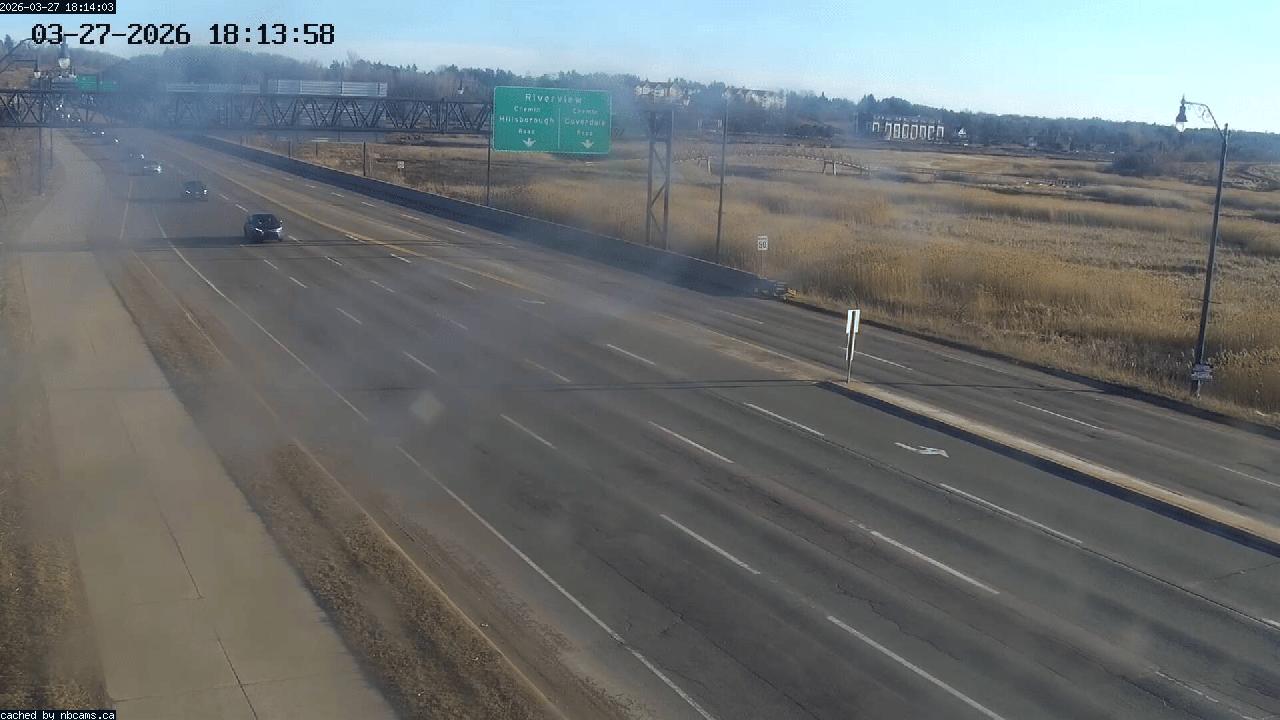 Web Cam image of Moncton (Gunningsville Bridge)