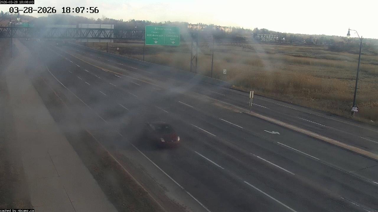 Web Cam image of Moncton (Gunningsville Bridge)