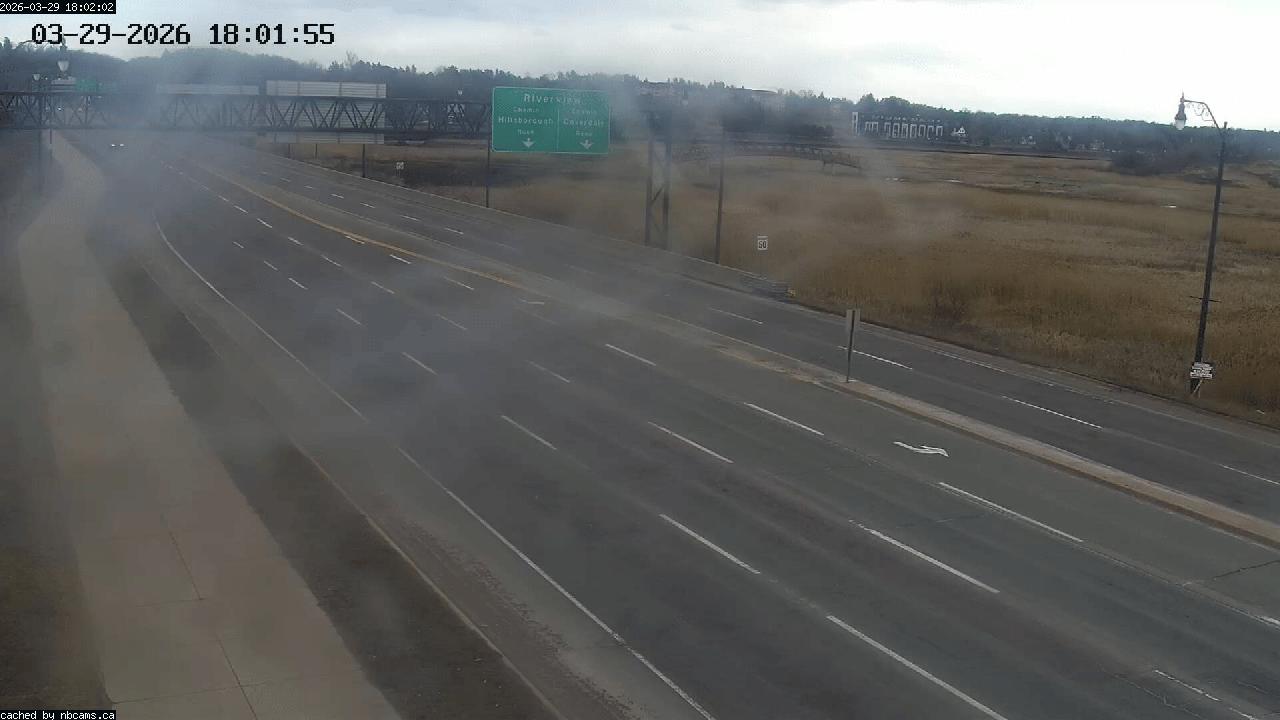 Web Cam image of Moncton (Gunningsville Bridge)
