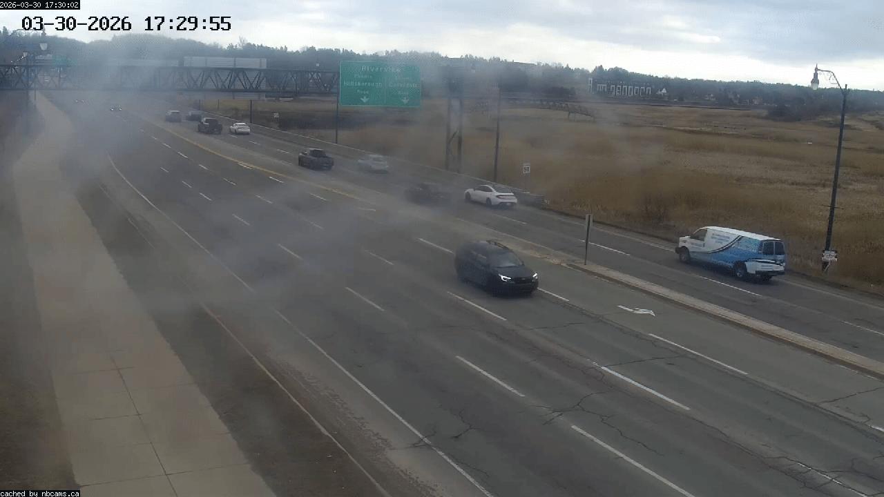 Web Cam image of Moncton (Gunningsville Bridge)