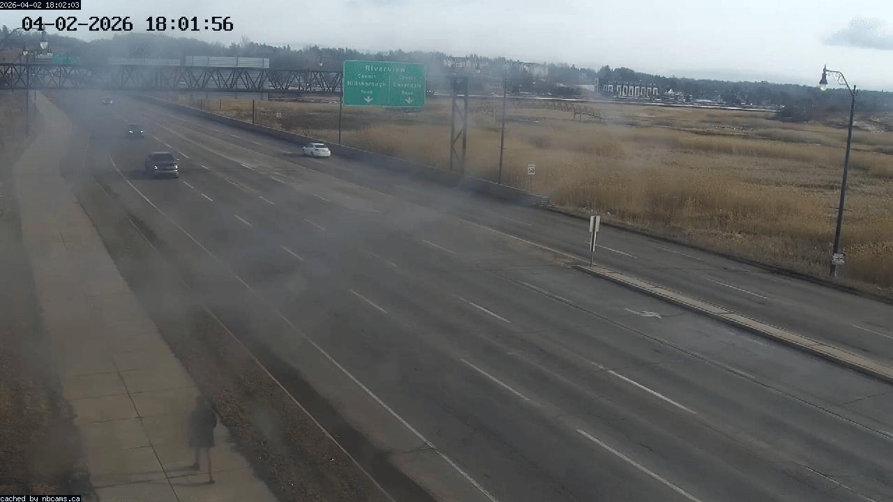 Web Cam image of Moncton (Gunningsville Bridge)