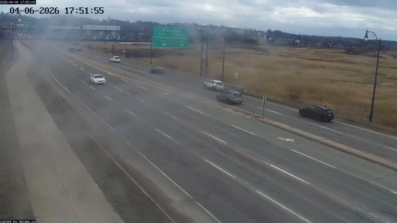 Web Cam image of Moncton (Gunningsville Bridge)