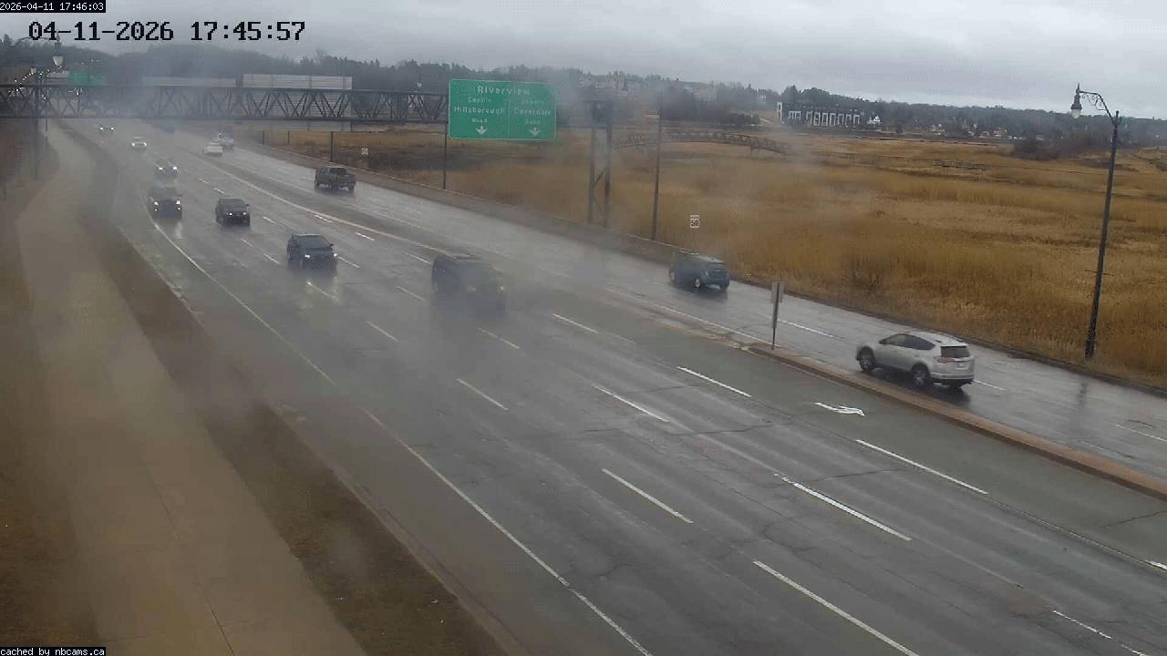 Web Cam image of Moncton (Gunningsville Bridge)