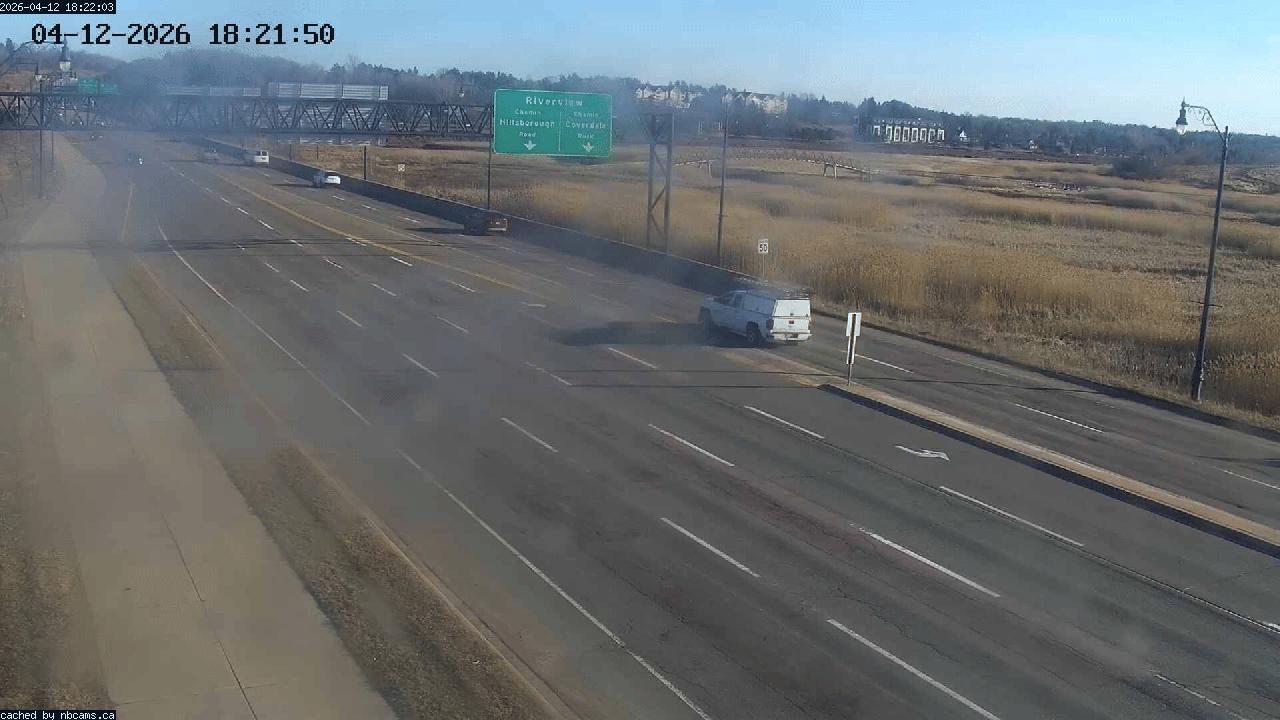 Web Cam image of Moncton (Gunningsville Bridge)
