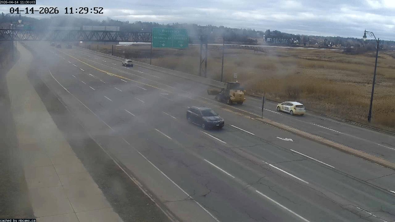 Web Cam image of Moncton (Gunningsville Bridge)