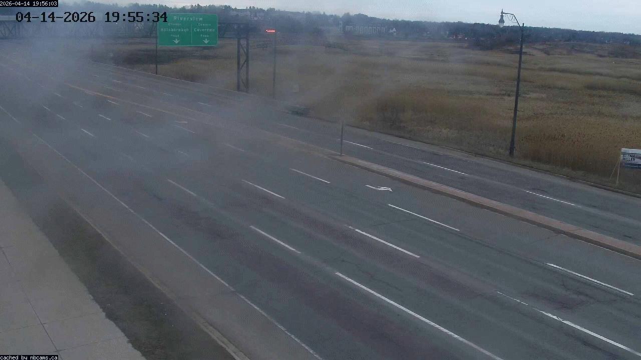 Web Cam image of Moncton (Gunningsville Bridge)