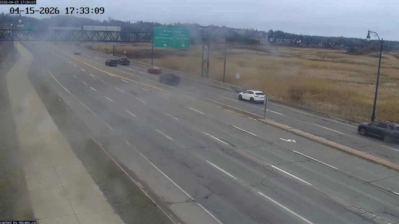 Web Cam image of Moncton (Gunningsville Bridge)