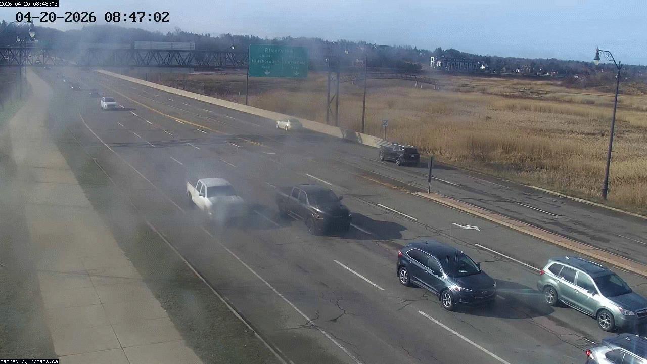 Web Cam image of Moncton (Gunningsville Bridge)