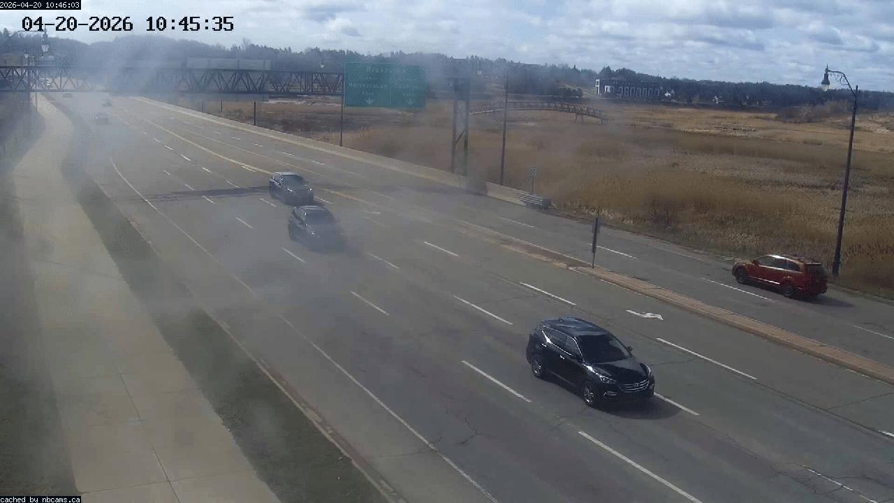 Web Cam image of Moncton (Gunningsville Bridge)