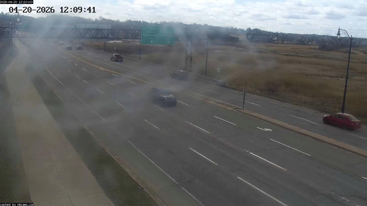 Web Cam image of Moncton (Gunningsville Bridge)