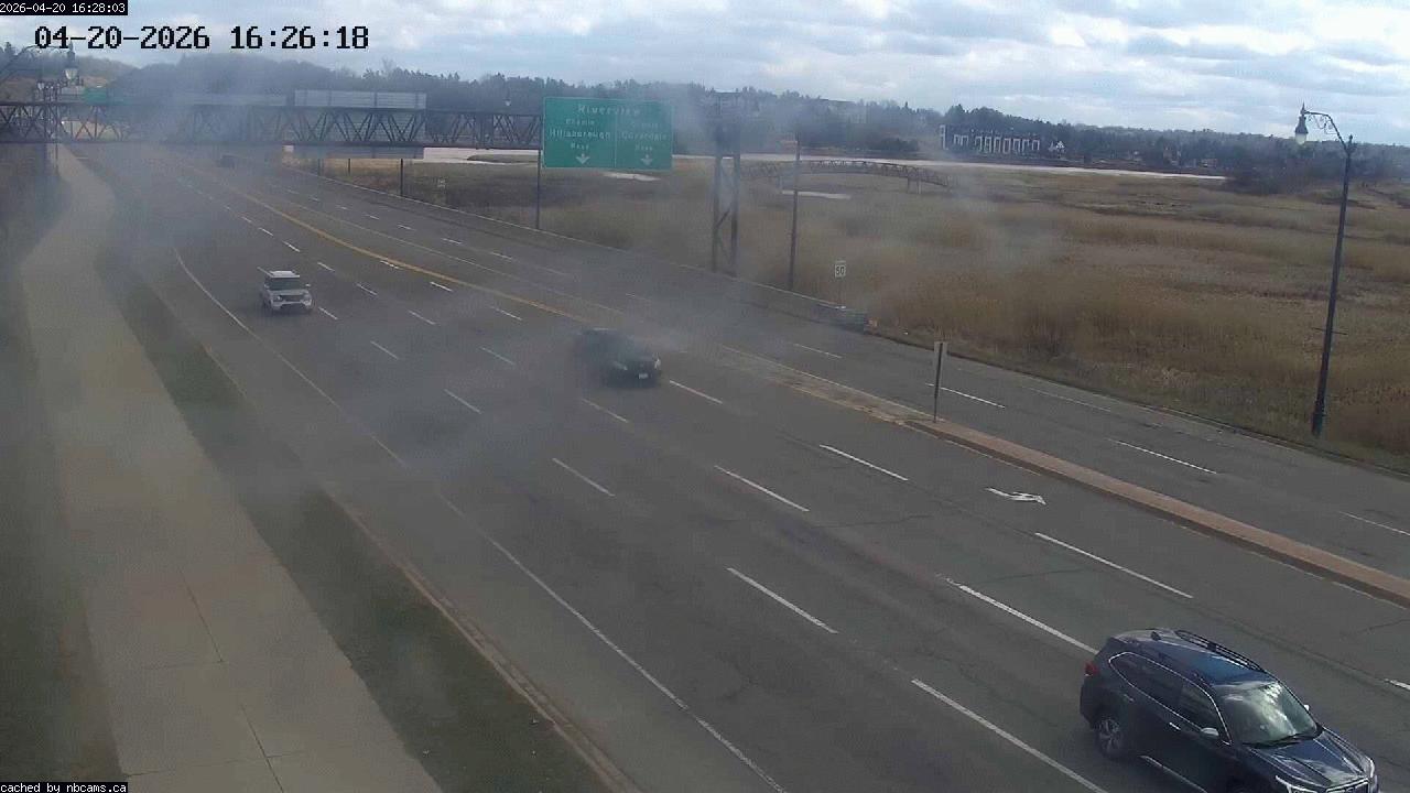 Web Cam image of Moncton (Gunningsville Bridge)