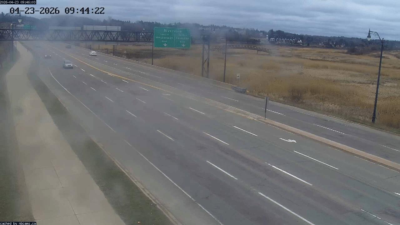 Web Cam image of Moncton (Gunningsville Bridge)