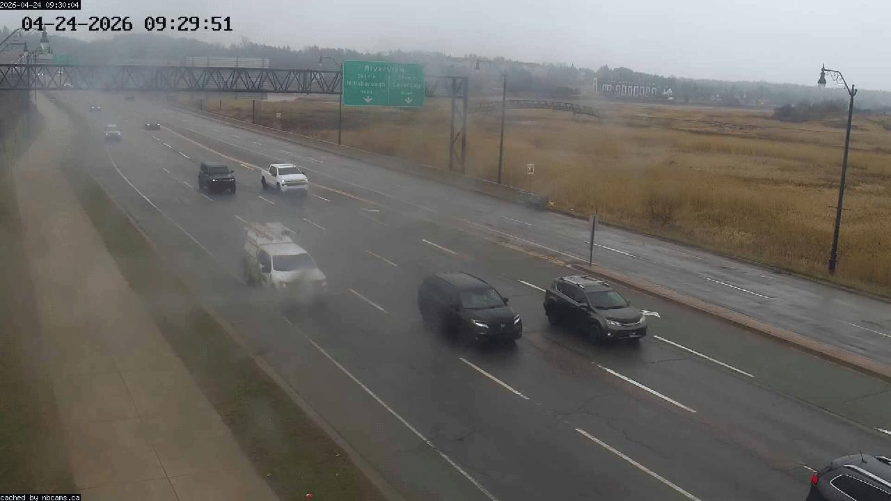 Web Cam image of Moncton (Gunningsville Bridge)