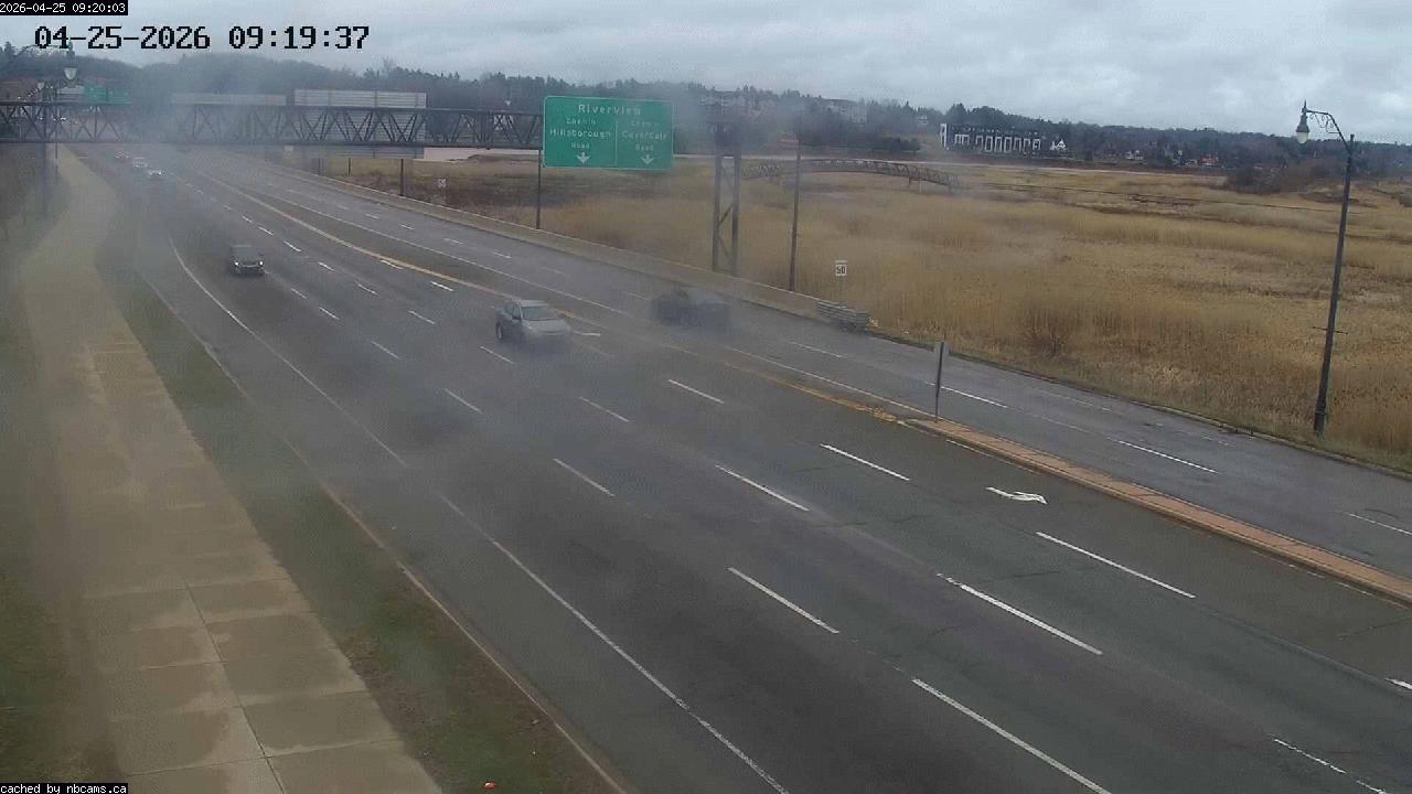 Web Cam image of Moncton (Gunningsville Bridge)