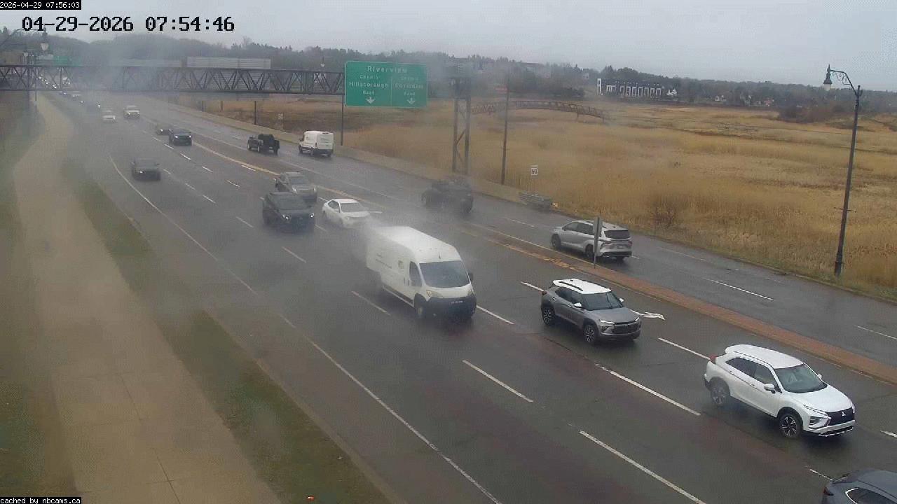 Web Cam image of Moncton (Gunningsville Bridge)