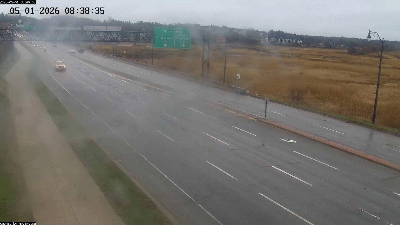 Web Cam image of Moncton (Gunningsville Bridge)