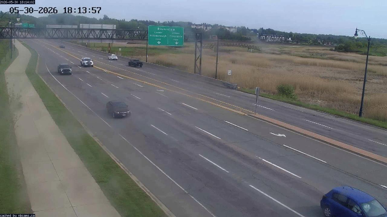 Web Cam image of Moncton (Gunningsville Bridge)