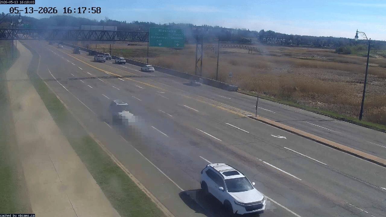 Web Cam image of Moncton (Gunningsville Bridge)