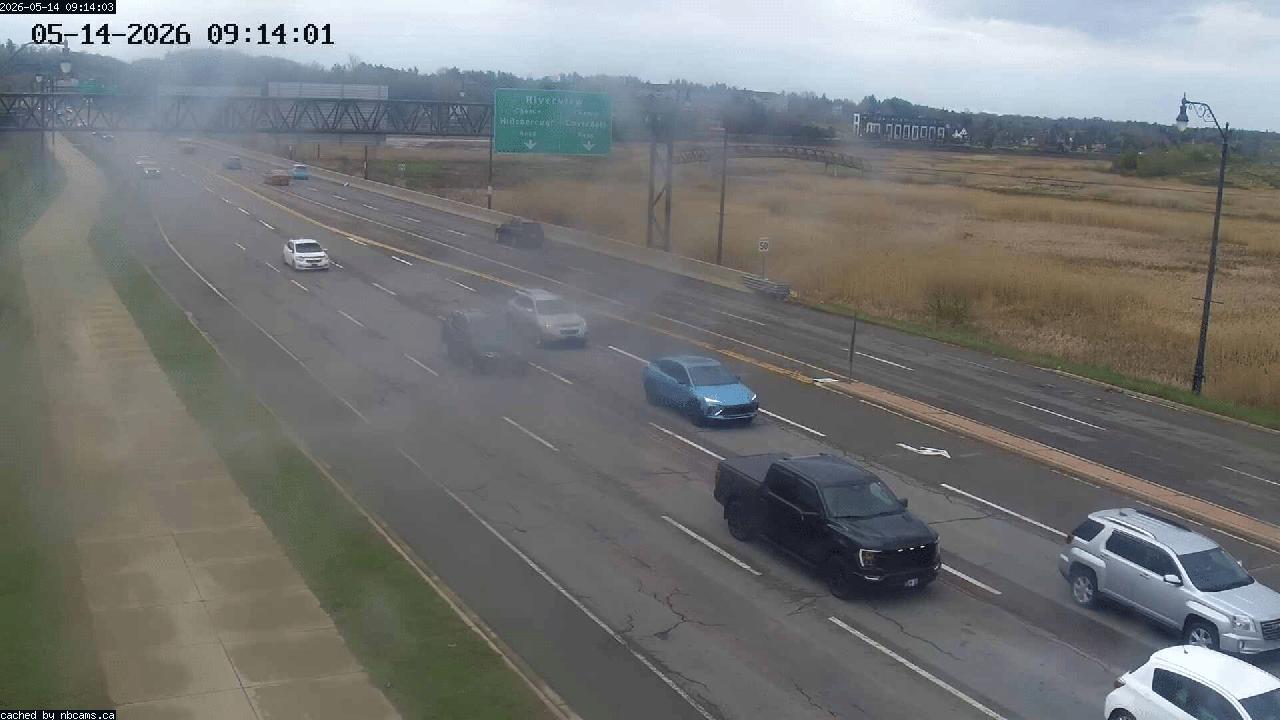 Web Cam image of Moncton (Gunningsville Bridge)