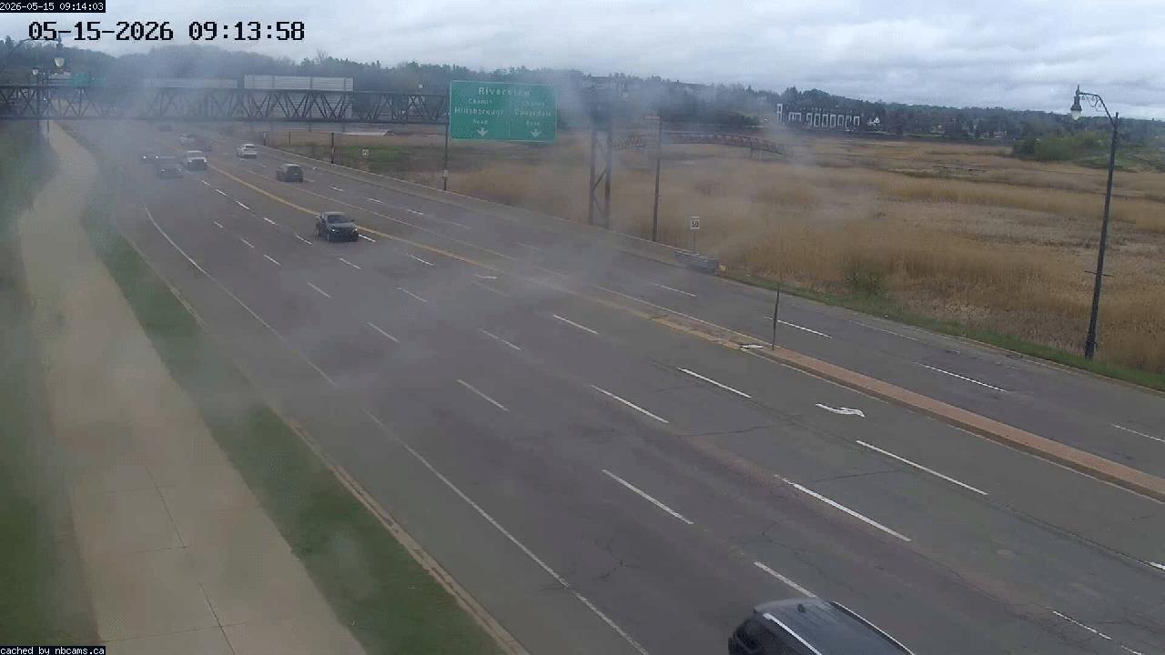Web Cam image of Moncton (Gunningsville Bridge)