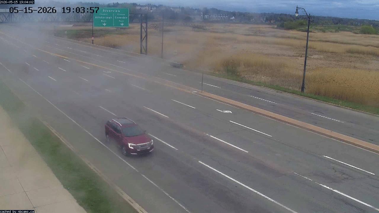 Web Cam image of Moncton (Gunningsville Bridge)