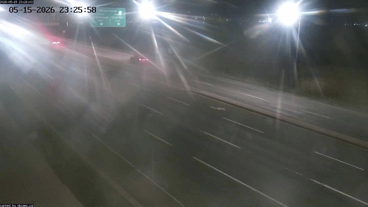 Web Cam image of Moncton (Gunningsville Bridge)
