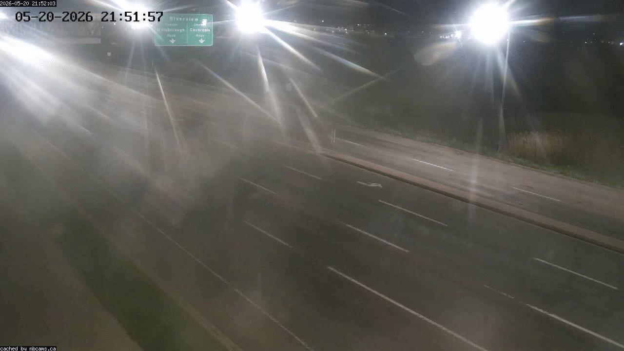 Web Cam image of Moncton (Gunningsville Bridge)