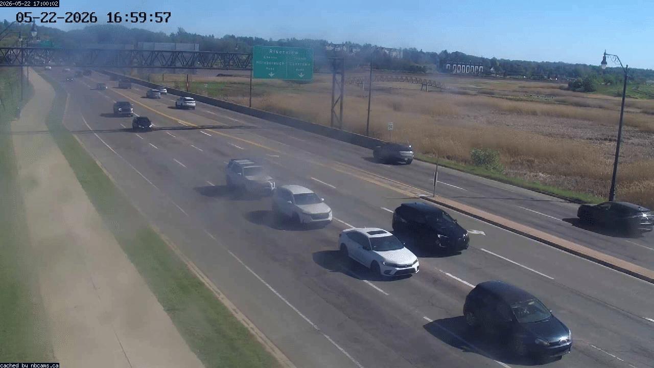 Web Cam image of Moncton (Gunningsville Bridge)