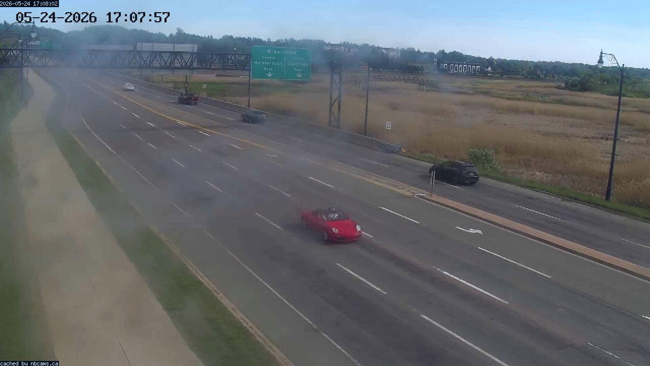 Web Cam image of Moncton (Gunningsville Bridge)