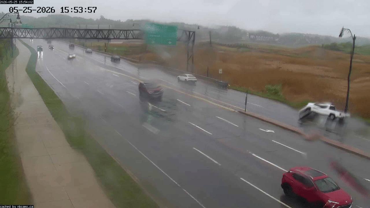 Web Cam image of Moncton (Gunningsville Bridge)
