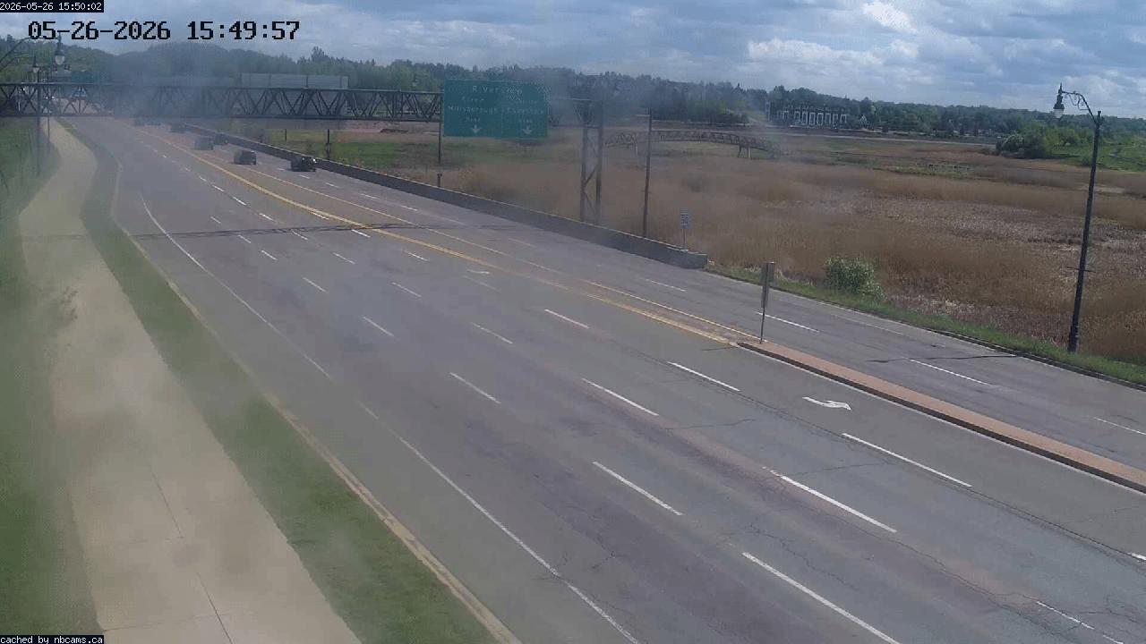 Web Cam image of Moncton (Gunningsville Bridge)