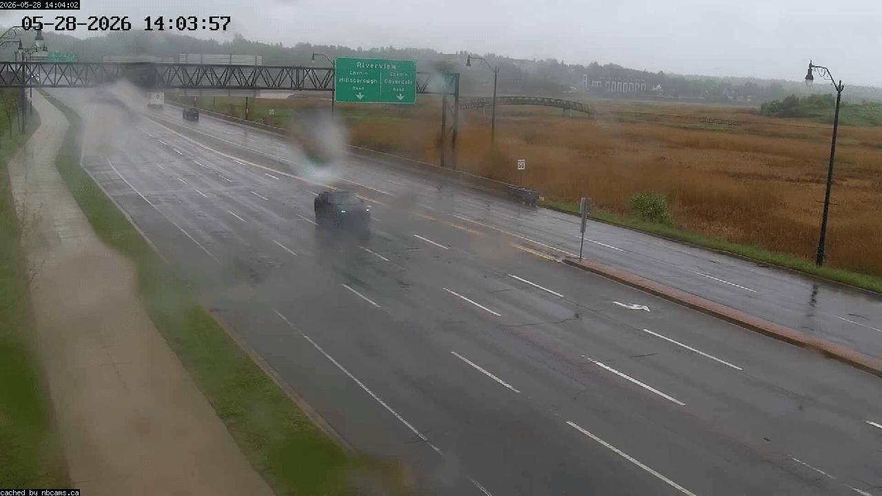 Web Cam image of Moncton (Gunningsville Bridge)
