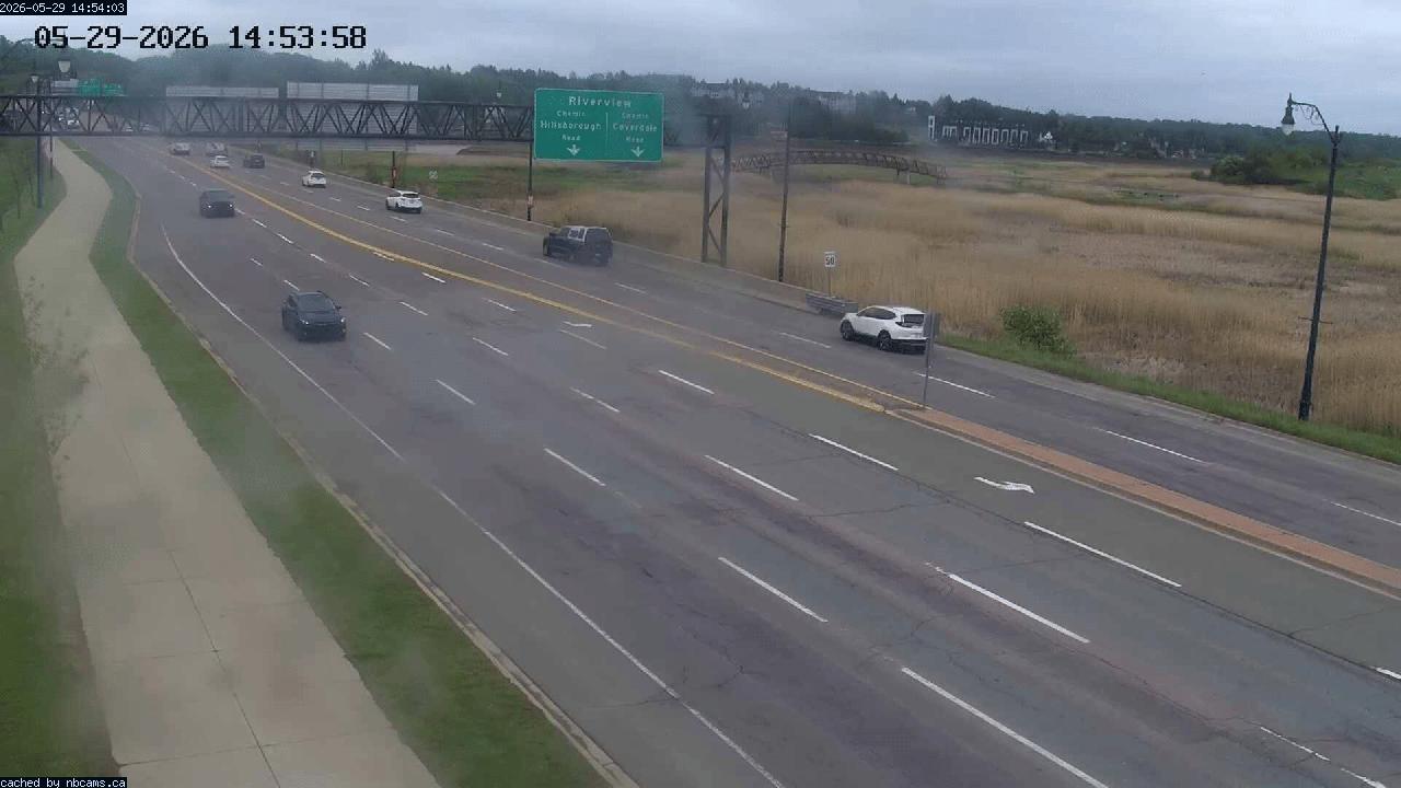 Web Cam image of Moncton (Gunningsville Bridge)