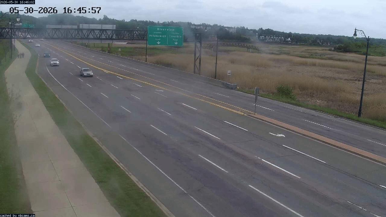Web Cam image of Moncton (Gunningsville Bridge)