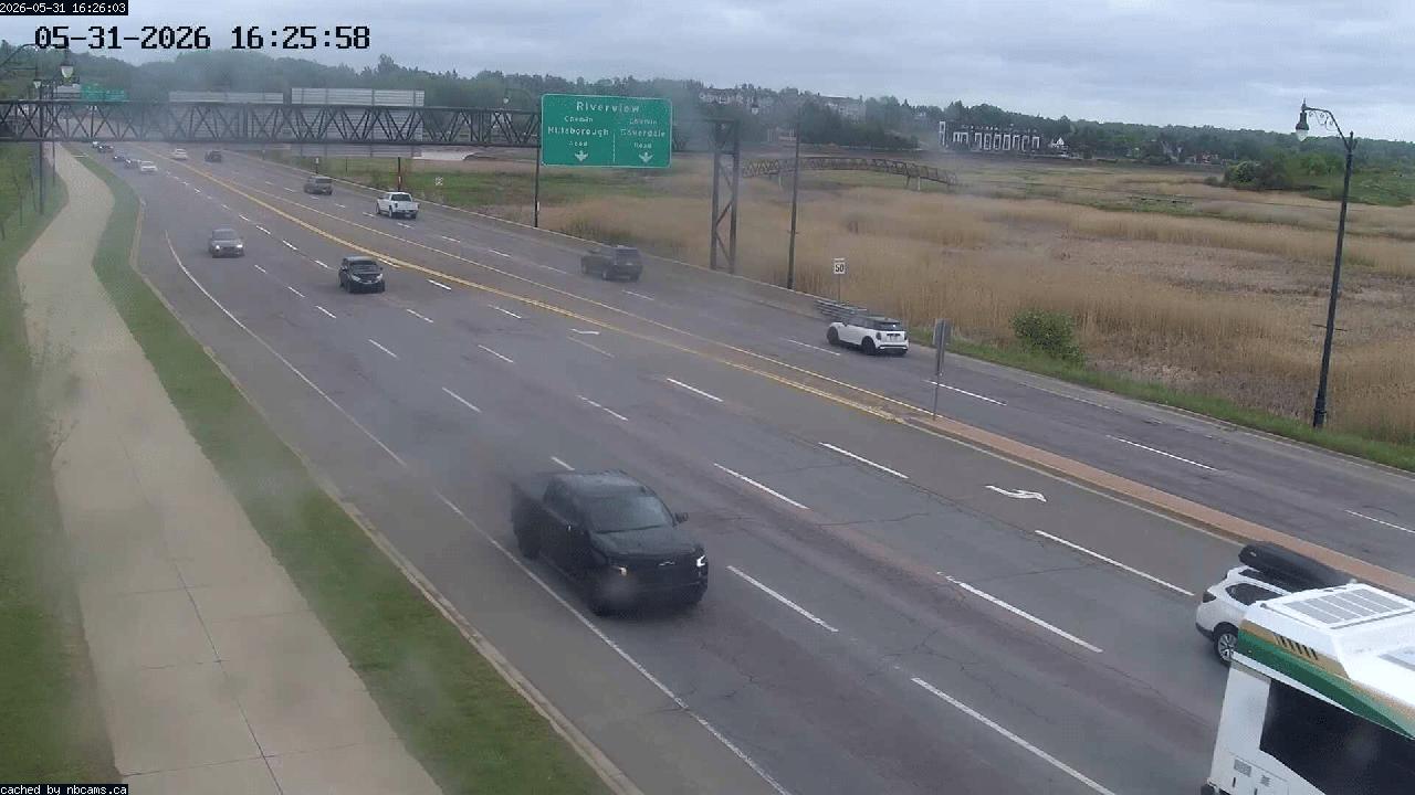 Web Cam image of Moncton (Gunningsville Bridge)