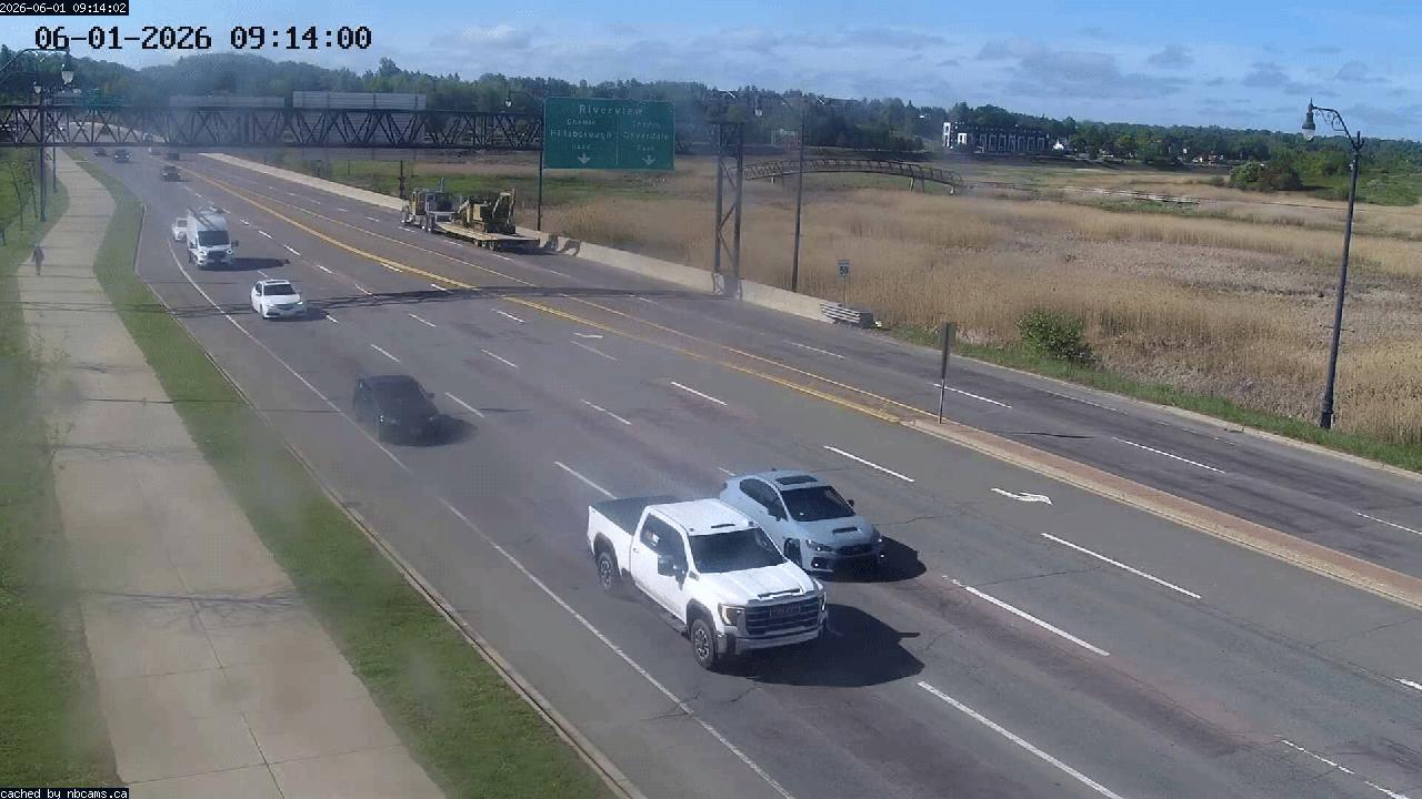 Web Cam image of Moncton (Gunningsville Bridge)