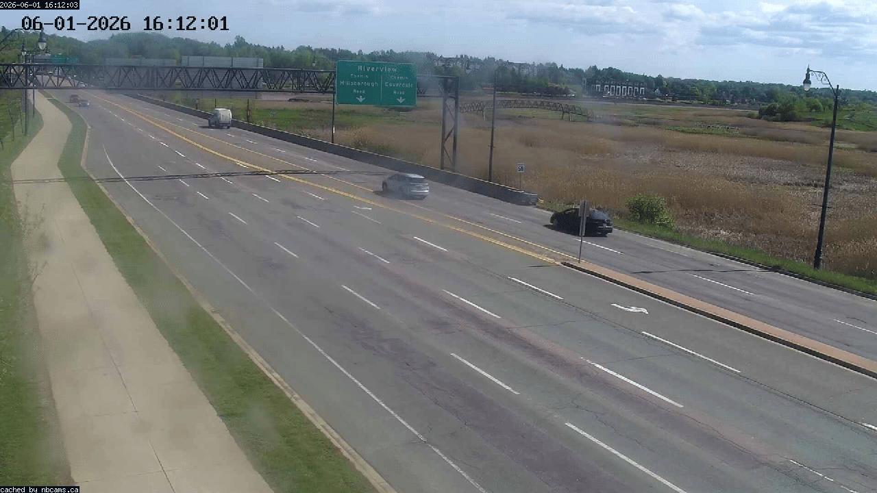Web Cam image of Moncton (Gunningsville Bridge)