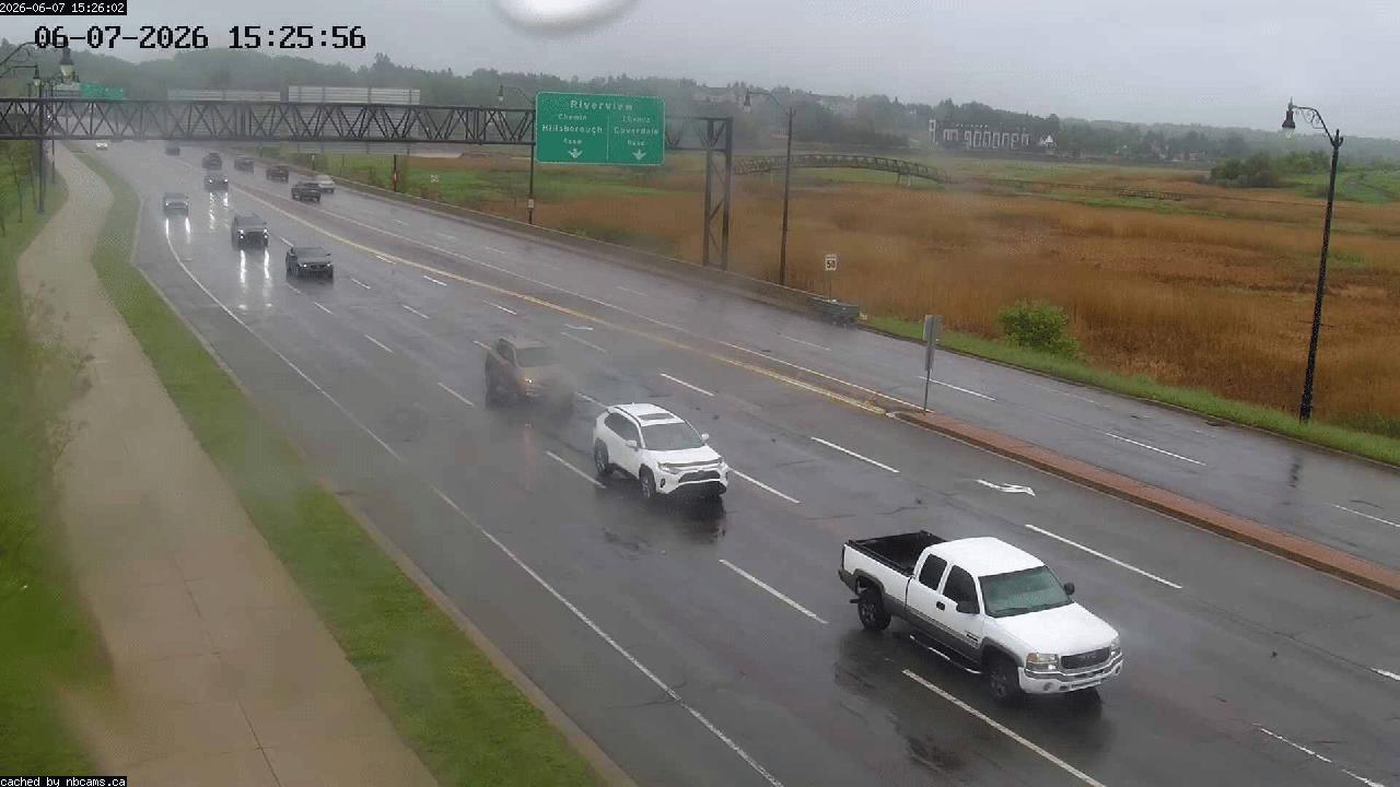 Web Cam image of Moncton (Gunningsville Bridge)