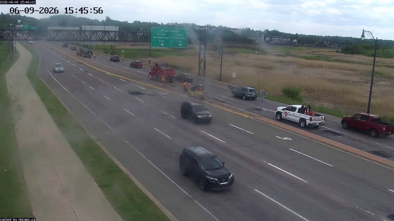 Web Cam image of Moncton (Gunningsville Bridge)