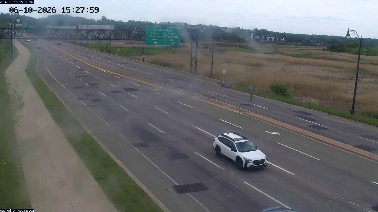Web Cam image of Moncton (Gunningsville Bridge)