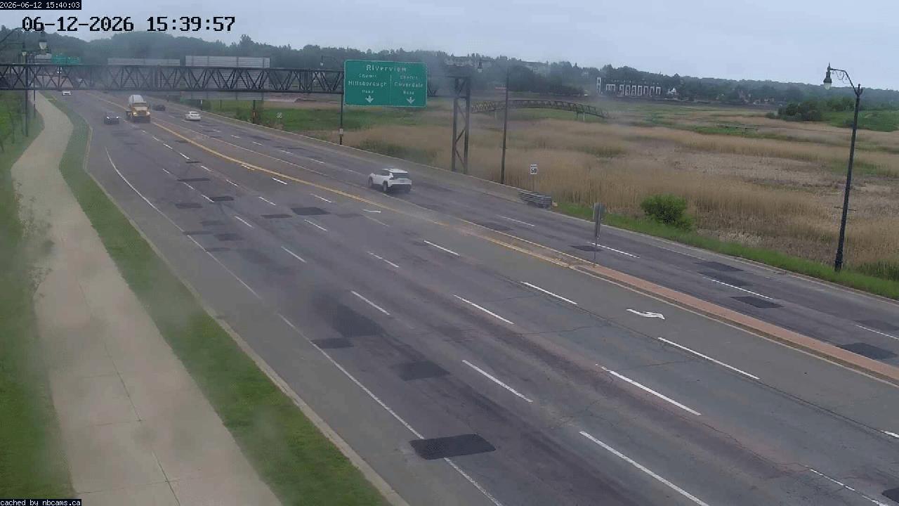 Web Cam image of Moncton (Gunningsville Bridge)