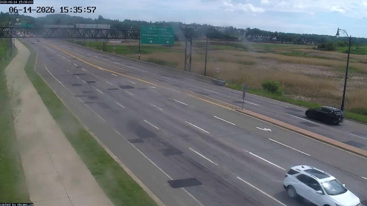Web Cam image of Moncton (Gunningsville Bridge)