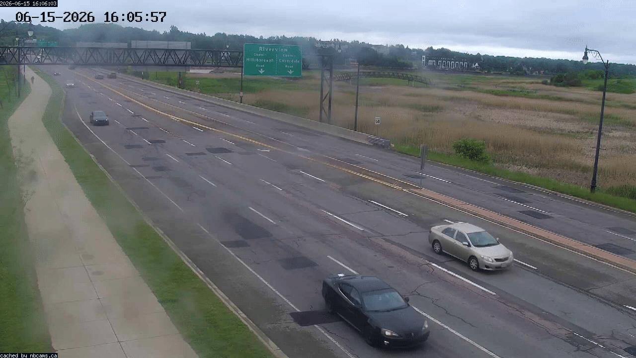 Web Cam image of Moncton (Gunningsville Bridge)